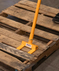 Heavy Duty Pallet Puller Bar With 3 Section Handle 41 Inch Length For Fast Dismantling Of Wood Pallets on wooden surface
