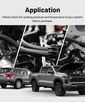 Application of 6AN Nylon Stainless Steel Braided Fuel Line Kit With 14 Fittings For Transmission Oil Cooler Lines Fuel Return