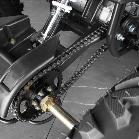 Dope 530 Chain Sprocket Kit with 35T rear sprocket and 90-link chain for GY6 ATVs UTVs Go Karts, alloy steel construction