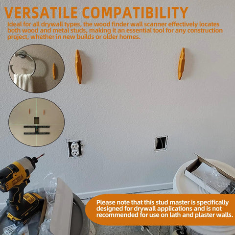 Premium Magnetic Stud Finder And Wall Scanner 2 Pack Locates Screws Fast Straight Up Inside Drywall No Batteries Needed Dang Good Tool For Serious DIY Builders And Pros