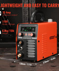 35 Amp Plasma Cutter CUT35i 110V HF IGBT Inverter Technology Plasma Cutting Machine With PT-31 Torch on workshop bench