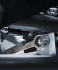 Joker SB Ratcheting Combination Wrench 13 mm Pro Grade No Slip Grip With Holding Jaw And Limit Stop in use on bike
