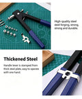 Rivet Nut Setter Kit With 430 Rivet Nuts, Five Sizes From 6-32 To 5/16-18, Includes Easy Install Tool, Built Tough For Metal, Wood, Plastic And Marine Projects, thick steel handle