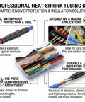 780 Piece Heat Shrink Tubing Kit With Case Assorted Colors And Sizes 2 To 1 Shrink Ratio Electrical Wire Insulation Set