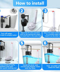 How to install the Turn Around Your Leaky Tank Fast With This 3 Inch Adjustable Flush Valve Kit step-by-step guide.