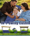 Porch Swing Cushions For 60 Inch Benches Weatherproof Outdoor Must-Have 3 Seater Cushion Thick 5 Inch Replacement