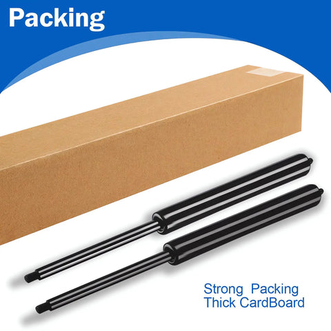 Toyota Camry Hood Struts 2007 To 2011 Lift Supports Set Of 2 Gas Springs with packaging box and screwdriver included