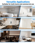 Solid As A Rock Metal Access Panel With Screwdriver Latch For 16 By 24 Inch Drywall And Ceiling Installations shown in versatile home and commercial settings.