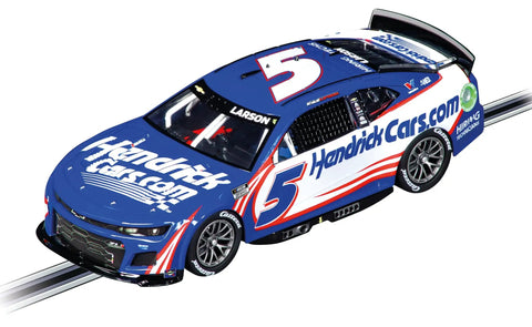 NASCAR themed car for Darlington Showdown Slot Car Track Set With Two NASCAR Themed Cars And Dual Speed Controllers Analog Racing Action