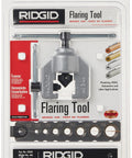 Beefy Flare Tool For 45 Degree Flares With Single Clamp Screw in packaging, showing tool and components for tubing clamping.