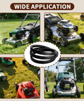 V Belt Replacement Three Eighths Inch By Thirty Seven Inch For Walk Behind Lawn Mowers Fits HRR216 in various mowers