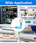 Hella Durable Heat Shrink Wire Connectors Kit 480 Piece Waterproof showing various electrical applications with terminals and wires.