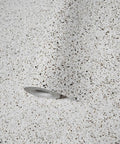 Top Shelf Cream Off White Textured Stone Wallpaper With Real Natural Mica And Subtle Gold Shimmer For A Straight Up Knockout Peel And Stick Room Makeover rolled wallpaper detail.