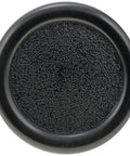 Top view of Universal Window Crank Handle Knob Direct Replacement for Vehicle Windows, black textured surface.