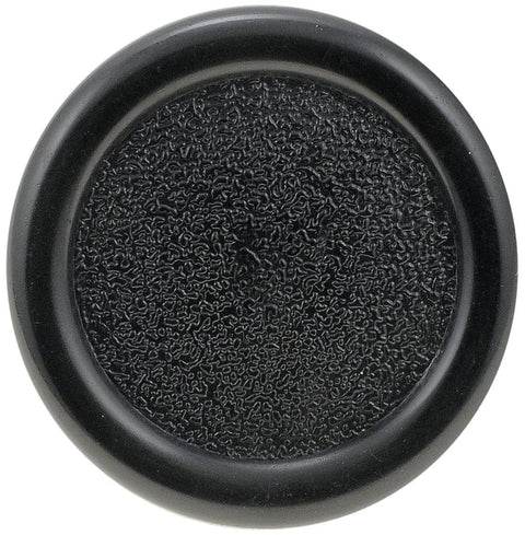 Top view of Universal Window Crank Handle Knob Direct Replacement for Vehicle Windows, black textured surface.