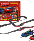 Ferrari Power Racing Slot Car Track Set With Electric Power, 2 Hand Controllers And 2 Cars, 1:43 Scale, Toy Image