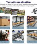 Stainless Steel Conveyor Roller For Coyote Fence 2 Inch Diameter By 19.7 Inch Length Beefy Spring Loaded Rustproof Rollers applications