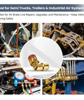 Heavy Duty Brass 90 Degree Push To Connect Elbow Fittings Quarter Inch Outer Diameter To Quarter Inch NPT Quick Connect