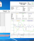 USB Temperature And Humidity Data Logger With Barometric Pressure Tracking And No Fuss Pdf Csv Reports For Cold Chain Storage report display, graphs, data.