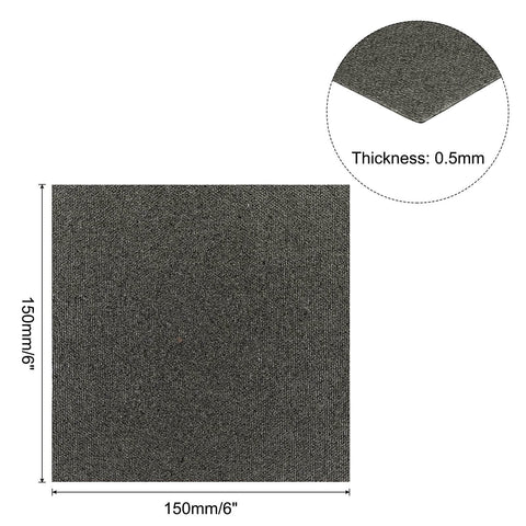 Waveguide Cover Mica Sheets Pack For Microwave Ovens 6x6x0.02 Inches High Temperature 1050C Mica Plates Replacement Parts