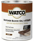 Premium Hazelnut Wood Polish For Butcher Blocks And Cutting Boards Hella Smooth Food Safe Sealer in a 16 fl oz can.