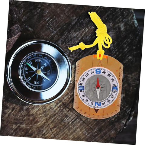 Orienteering Compass For Hiking And Camping Trail Ready Navigation Tool Pocket Size And Lightweight Map Reading Companion