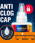 All Purpose Super Glue 25g Quick Drying Clear Adhesive For Metal Plastic Wood Ceramic Glass Repairs Crystal Clear Ultra Strong Bond Waterproof And Heat Resistant bottle with anti-clog cap and viscosity indicator.