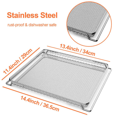 Replacement Air Fryer Oven Basket Game Changer For Digital Air Fryer Oven DT200 DT201 DT251 DT501 DT551 Mesh Tray
