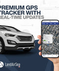Global Real Time GPS Tracker For Vehicles And Gear With Geofence Alerts Magnetic Mount Waterproof Design Long Battery Life