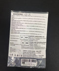 Heavy Duty Spring Steel Universal Joint Drive Shafts For Scx24 Ax24 RC Crawler packaging with warning label and product details.