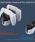 Dual Controller Charging Station With LED Indicator And Safe Fast Charge Dock For PS5 PS4 Xbox Nintendo Switch Controllers