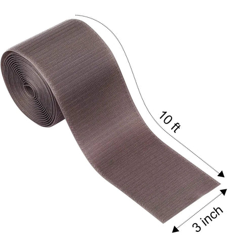 Two Pack 10 Ft Cable Floor Strip Cover With Hook And Loop Tape To Hide And Manage Wires On Carpet Or Floor Prevent Trip Hazards Gray Great For Office And Home Use On Rugs And Carpets To Keep Cords Neat And Trip Free