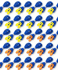 Corded Silicone Earplugs Bulk 200 Pairs Reusable Noise Cancelling Sleep Hearing Protection For Work Construction