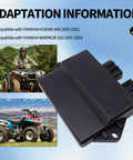 Yamaha CDI Module Box Replacement For Kodiak 400 2000 2001 And Warrior 350 1997 1998 1999 2000 2001 Direct Fit Replaces 3GD-85540-40-00