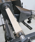 Heavy Duty Universal Woodturning Dust Hood Featuring Fully Adjustable Bracket And 100 Millimeter Hose Connector for clean wood lathe setup.