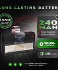Two Pack Replacement Garage Door Opener Remote For Green Learn Button Models From 1993 To 1995 And 1997, battery details
