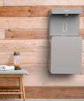 Wall Mounted Bottle Filling Station With Refrigerated Filtered Water Dispenser Touch Free Sensor 9.5 GPH Cooling Capacity Filter Monitor