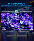 Massive 32 Inch Curved Qhd Gaming Monitor Serving Crisp 1440p Detail With A Smoking 170Hz Refresh Rate And Snappy 1Ms Response For Flawless Play And An Ultra Thin Frameless Build showing vibrant racing visuals.