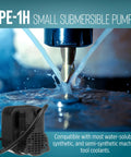 Epoxy Encapsulated Small Submersible Direct Drive Pump 115 Volt 170 GPH Hooded Volute For Shallow Water with cooling display