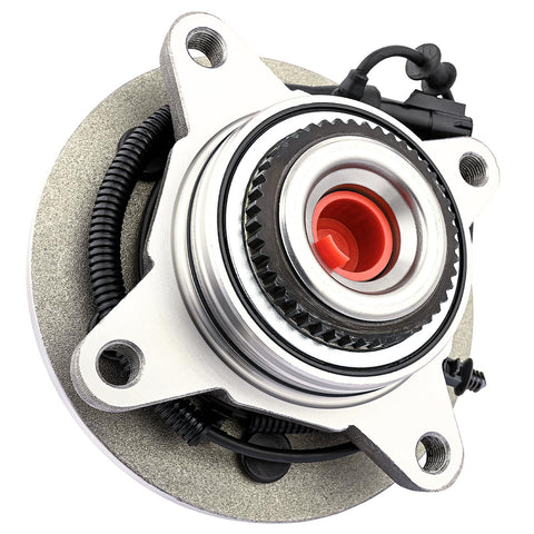 Drop In Front Wheel Bearing Hub Assembly For Ford F150 Lincoln Mark Lt Expedition Navigator 2003 To 2008 4WD Six Lug With ABS