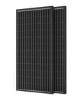 Road Trip Tested 400 Watt Black Solar Panels Two 200W Mono Cells High Efficiency Pv Kit For 12 Volt Rv Marine Boat Cabin Off Grid Camps With Tempered Glass And No Sweat Power Setup, featuring dual monocrystalline modules.