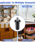 Bully Proof Spring Pin Set For Cabinet Door Dampers And Drawer Hinges 24 Pack Rust Resistant Iron Core visible with furniture scenarios.