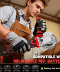 Professional Flathead Angle Grinder Built Ridiculously Tough Works Slick On Tight Spaces Delivers Serious Kickass Grinding Power And Smooth Anti Vibration Safety With Your Milwaukee 18V Battery Tool Not Included in use on wood.