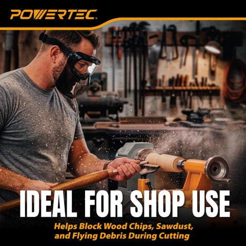 Premium KickAss Anti Fog Safety Goggles With Flip Up Detachable Face Shield And Ansi Z87 Impact Rating For Grinding Cutting And Full Face Workshop Defense
