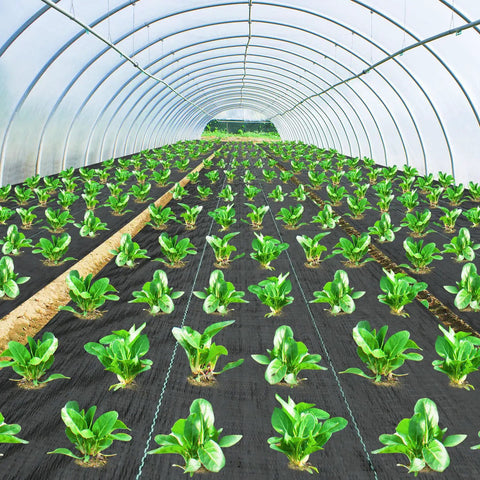 Heavy Duty Weed Barrier Fabric For Gardens And Driveways 3 By 300 Feet Landscape Fabric 3.2 Oz Opaque Polypropylene Ground Cover Blocker