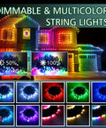 12V 500 Pack WS2811 RGB LED Pixels, Individually Addressable 12mm Diffused Full Color Digital Pixel Light Kit on house