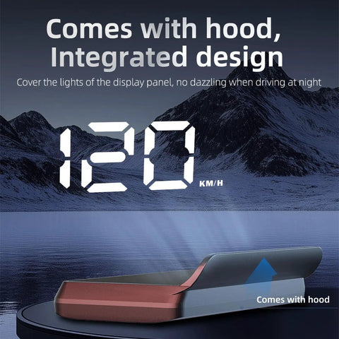 General Motors HUD Head Up Display USB Powered GPS Speedometer Windshield Projector With Auto Brightness Sensor For All Vehicles