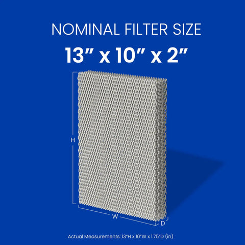 Genuine Water Panel Humidifier Filter Replacement For Whole House Humidifier Models 300 350 360 560 560A 568 600 600A 600M 700 700A 700M 760 760A 768 Pack Of 1 Made In USA Easy To Install For Residential Home Comfort
