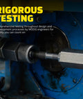 Steering Drag Link Fits Ford Super Duty And Excursion 1999 Through 2004 F250 F350 F450 F550 Models Plus 2000 Through 2005 Excursion heavy-duty steering component under rigorous testing