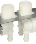 Side view of Water Inlet Valve Replacement for Washing Machines High Flow Easy Install Fits Most Front Load and Top Load Machines